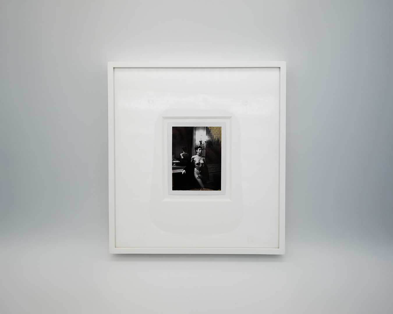 Jane Kirby, Paris, 1977 (Polaroid Print): Helmut Newton