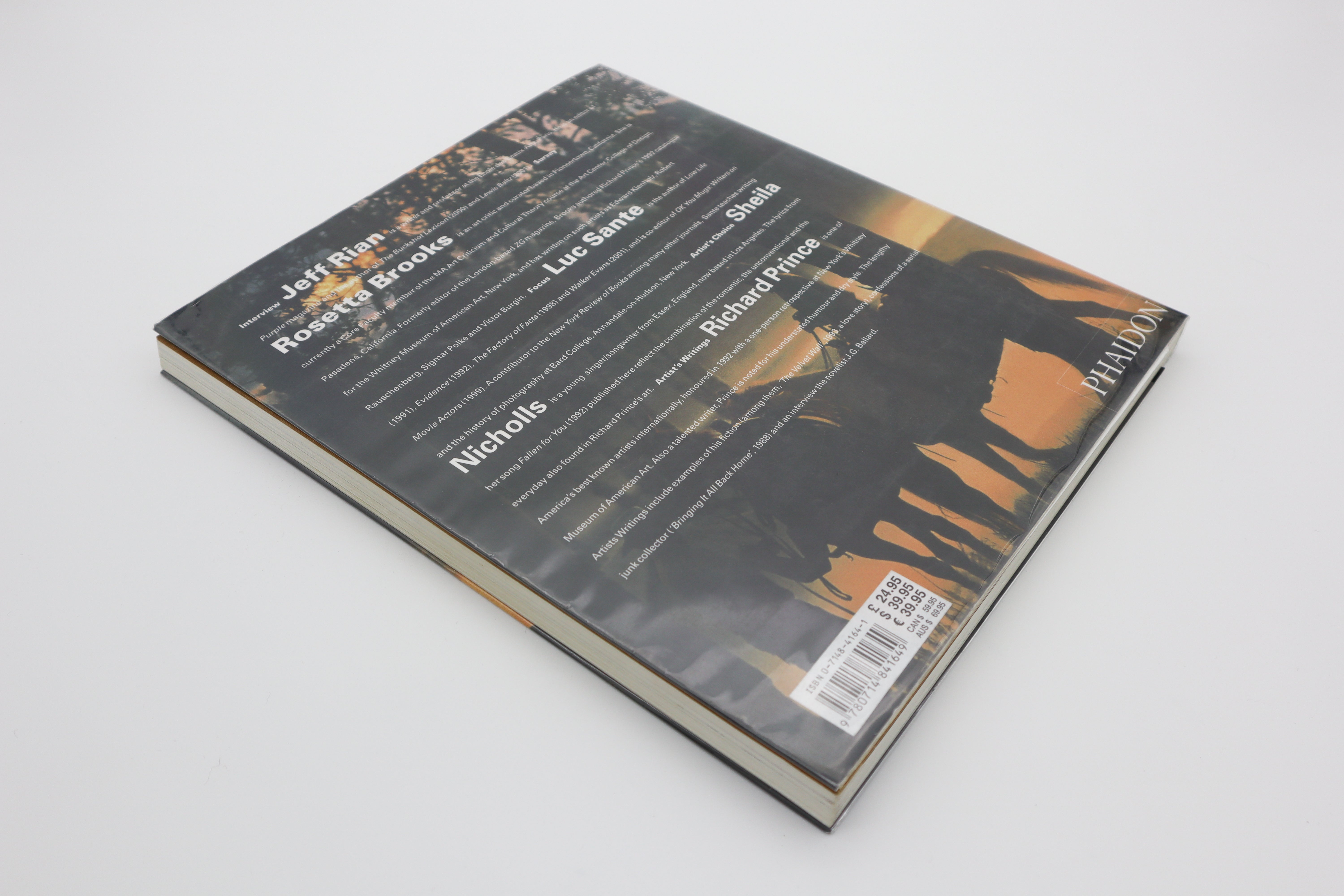 Richard Prince アートブック PHAIDON Phaidon: Richard Prince – ALLGORITHIM Store