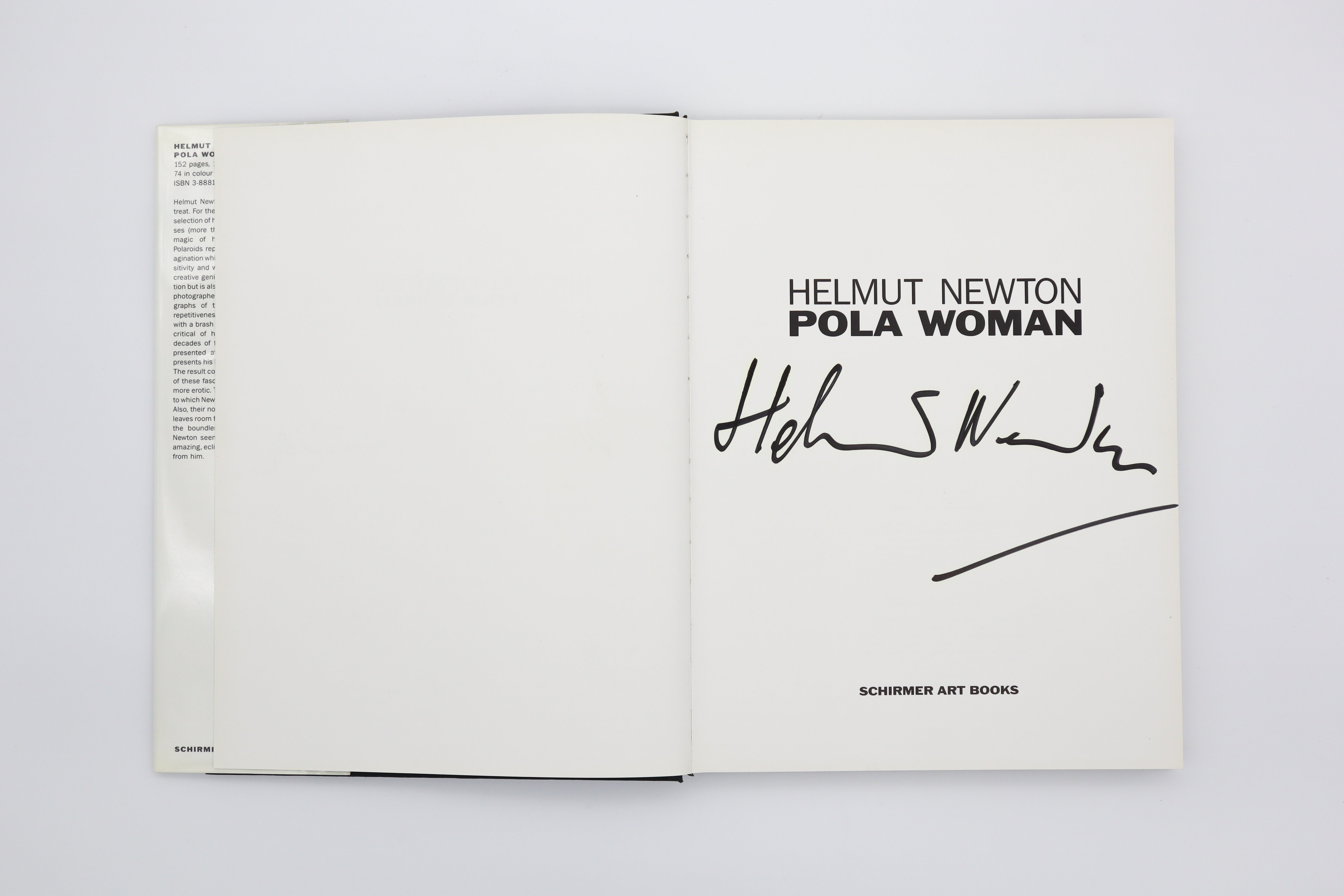 Pola Woman: Helmut Newton (Signed) – ALLGORITHIM Store