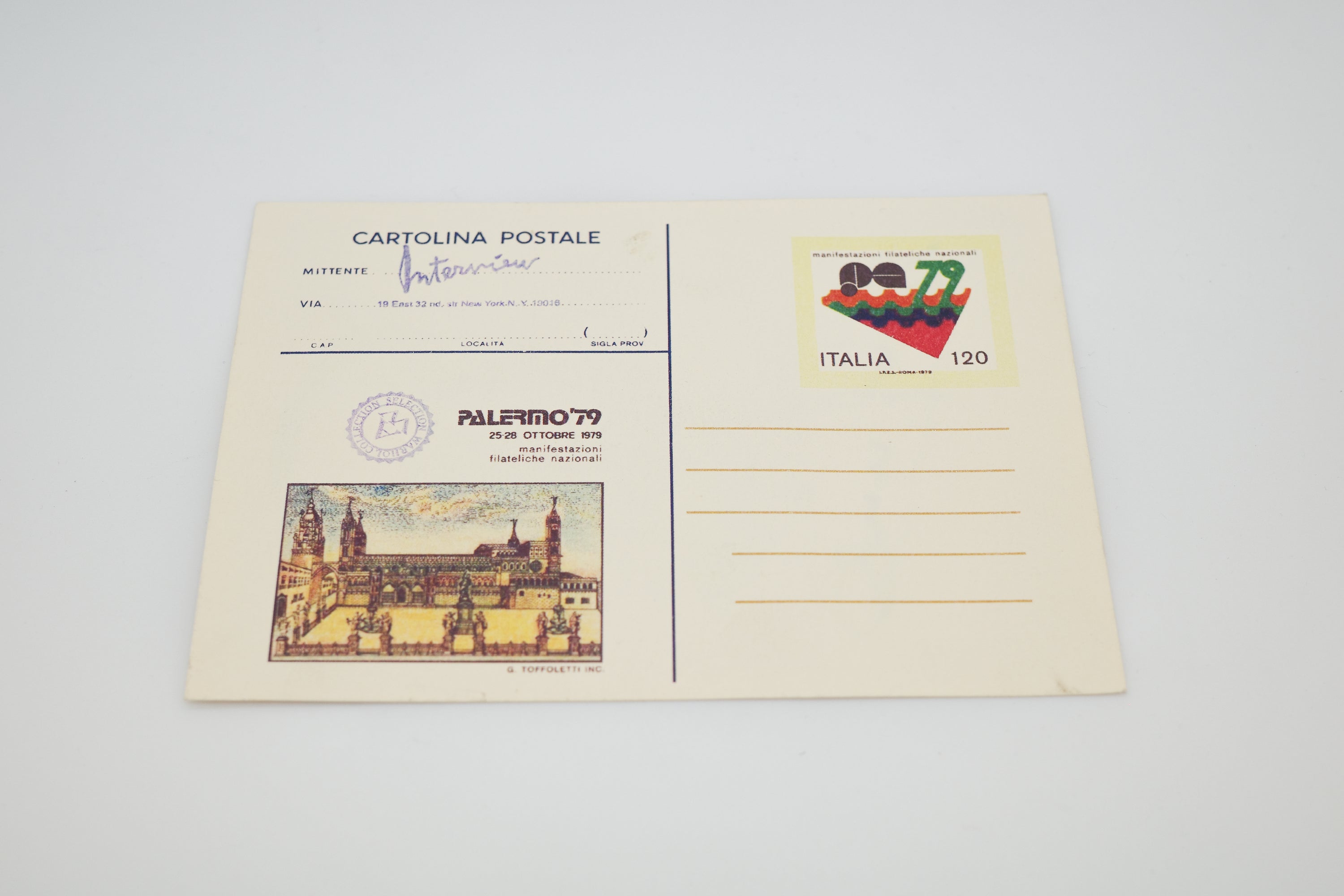 Andy Warhol – Mao Postcard (Signed)