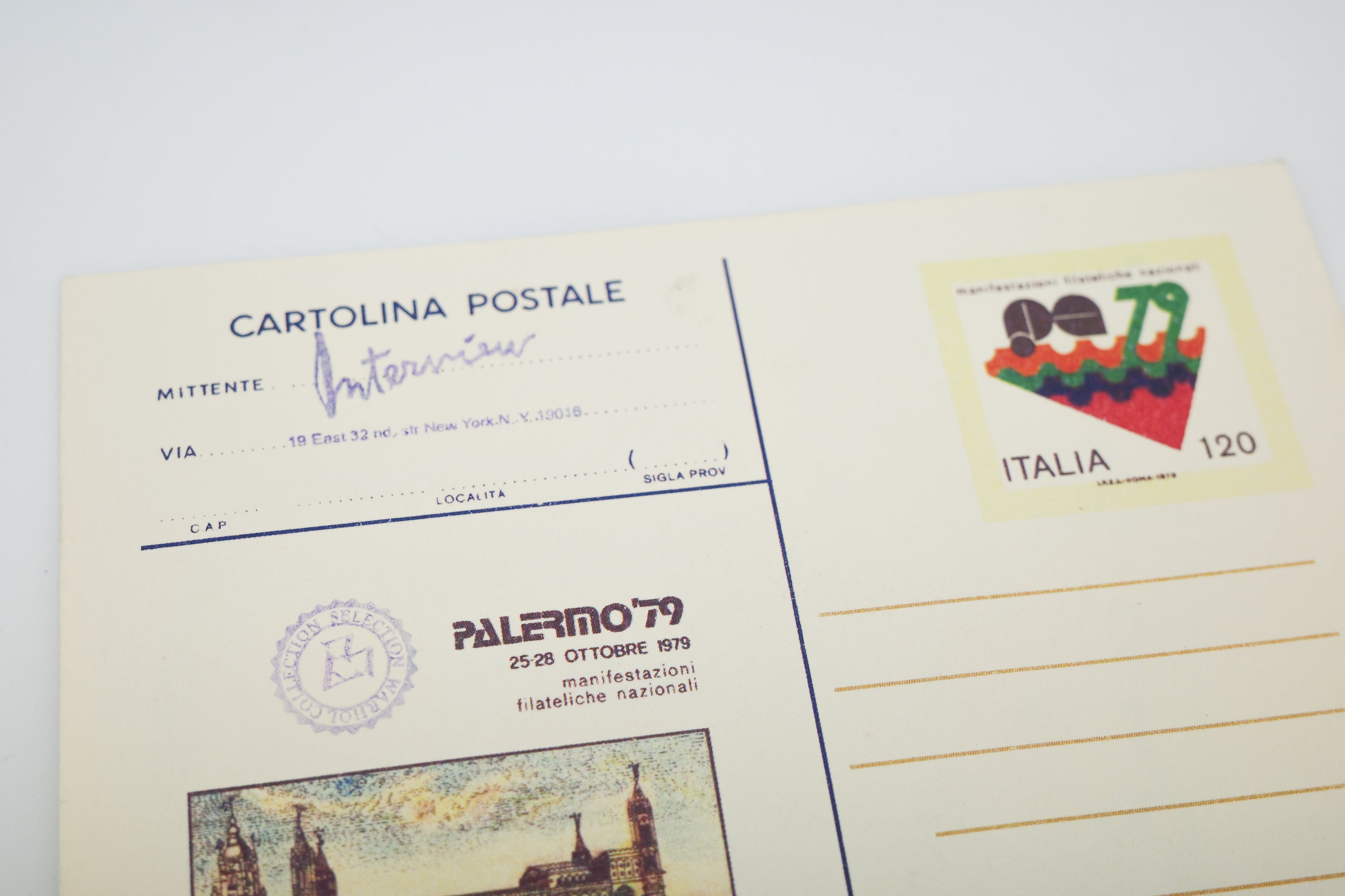 Andy Warhol – Mao Postcard (Signed)