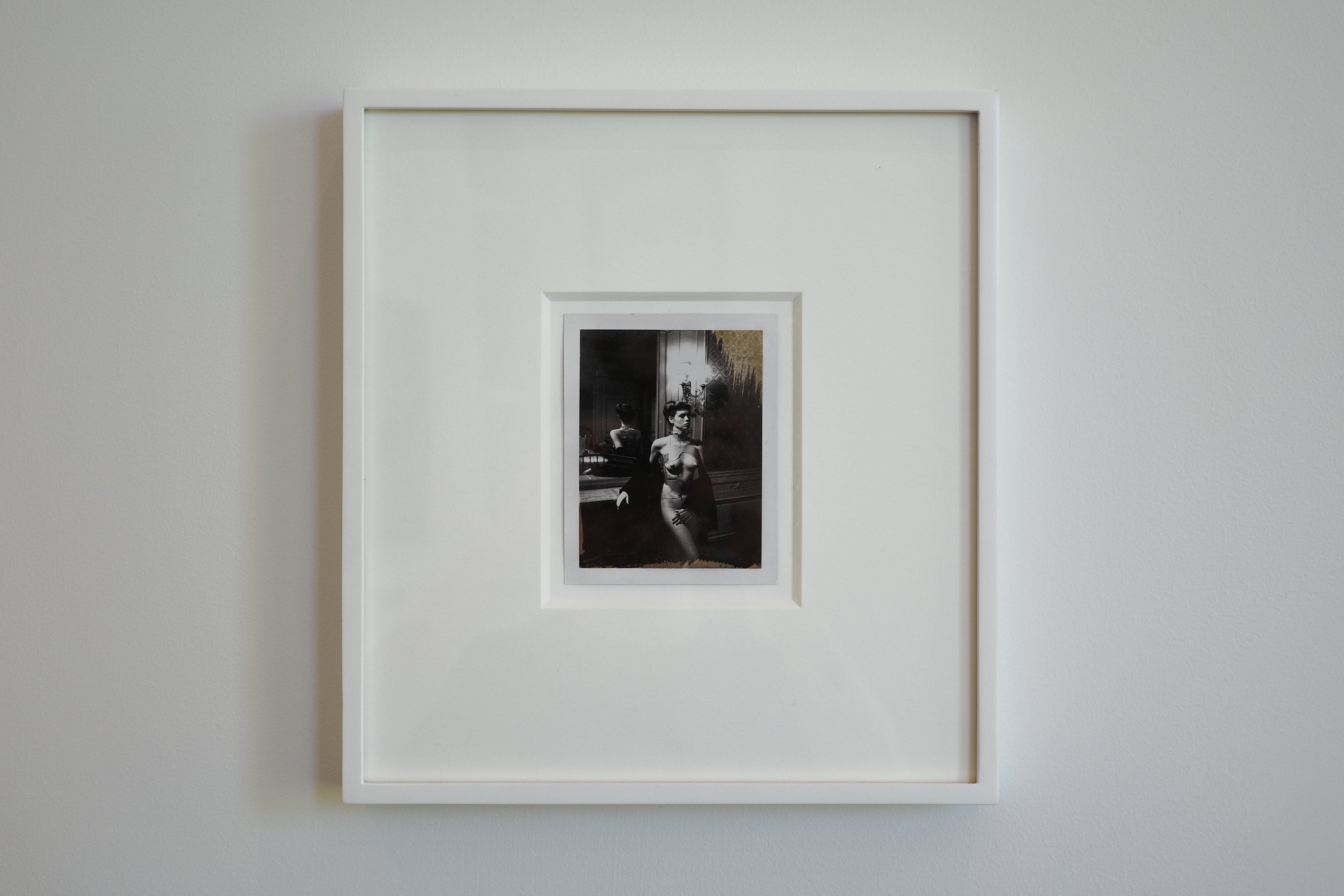 Jane Kirby, Paris, 1977 (Polaroid Print): Helmut Newton