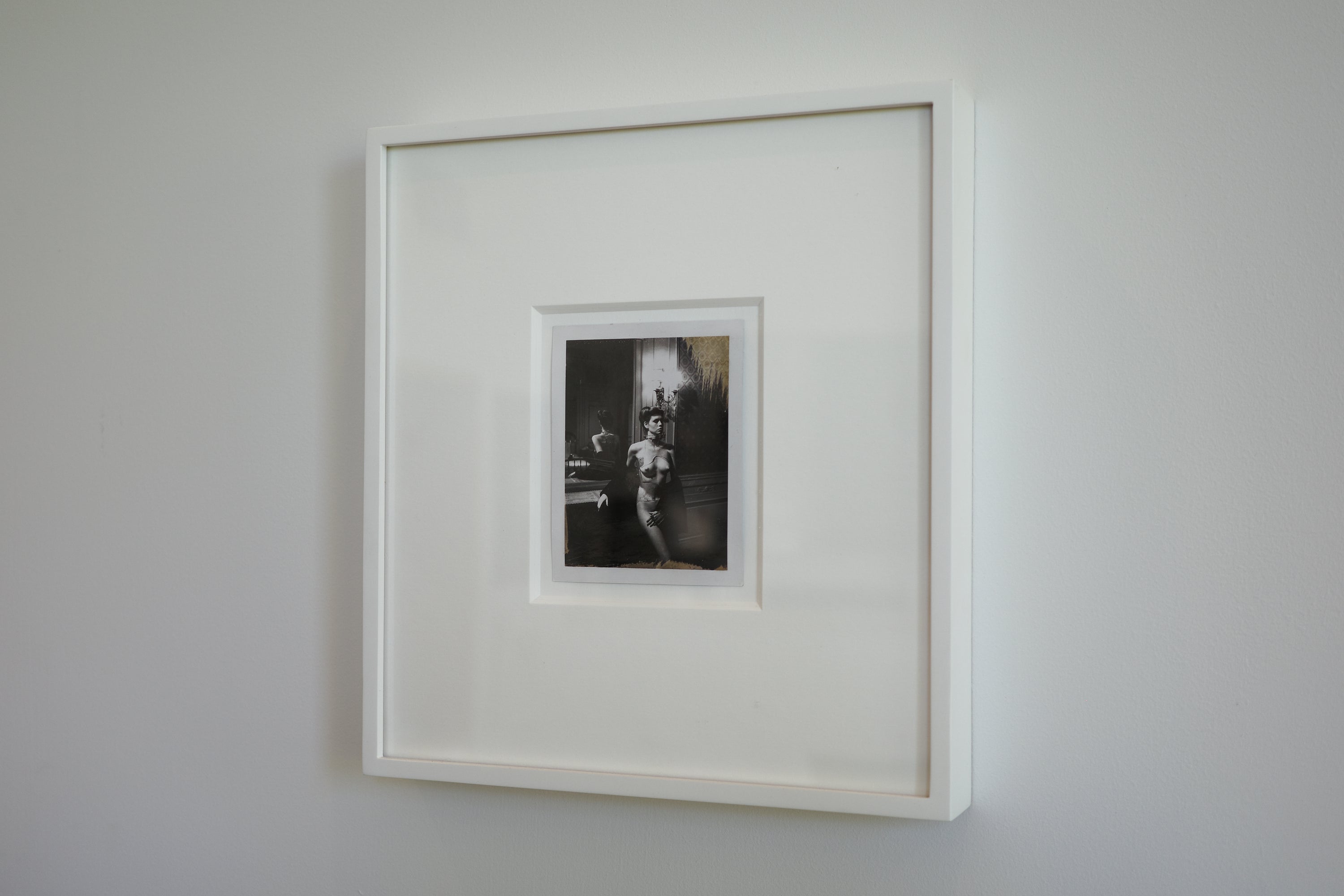 Jane Kirby, Paris, 1977 (Polaroid Print): Helmut Newton