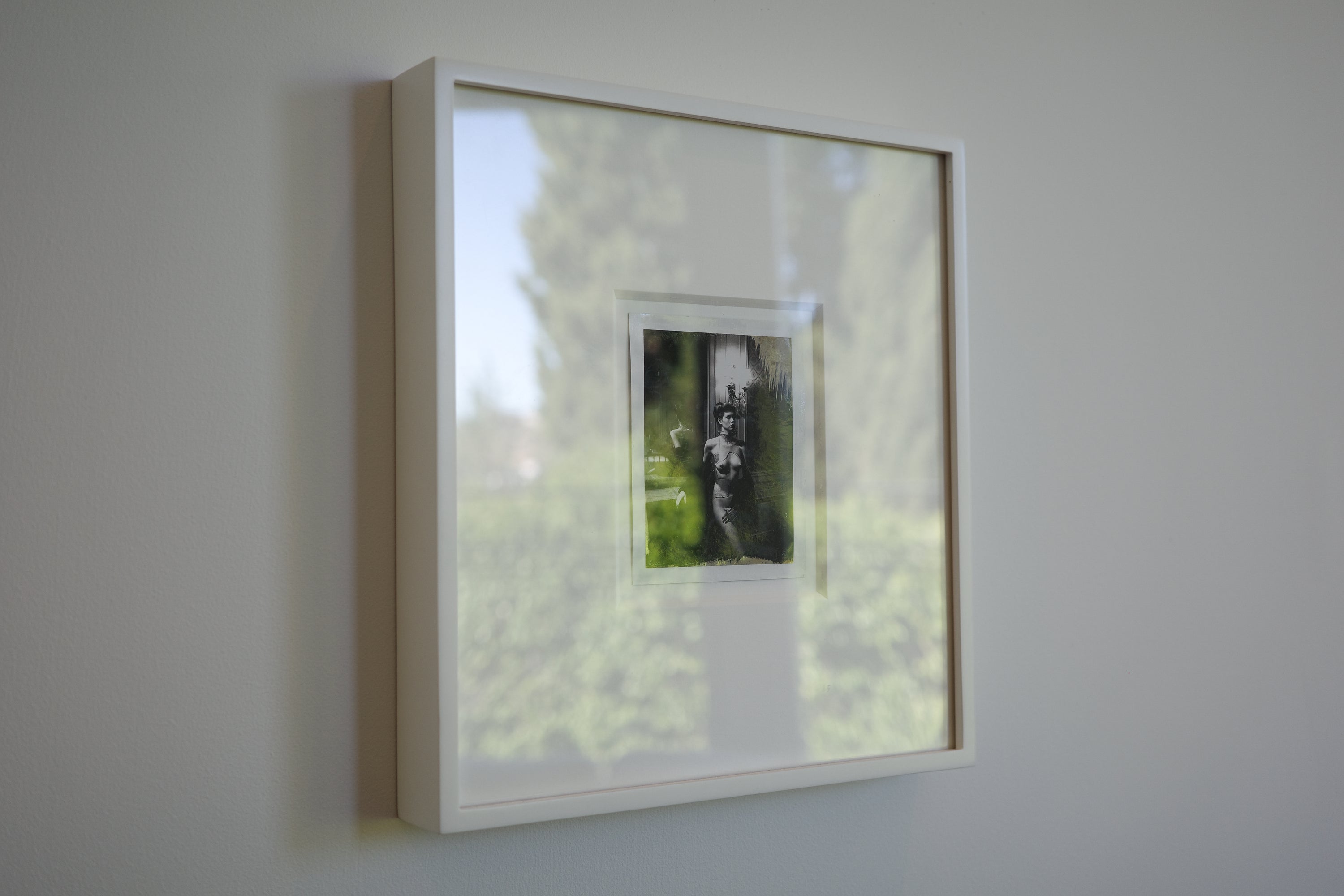 Jane Kirby, Paris, 1977 (Polaroid Print): Helmut Newton