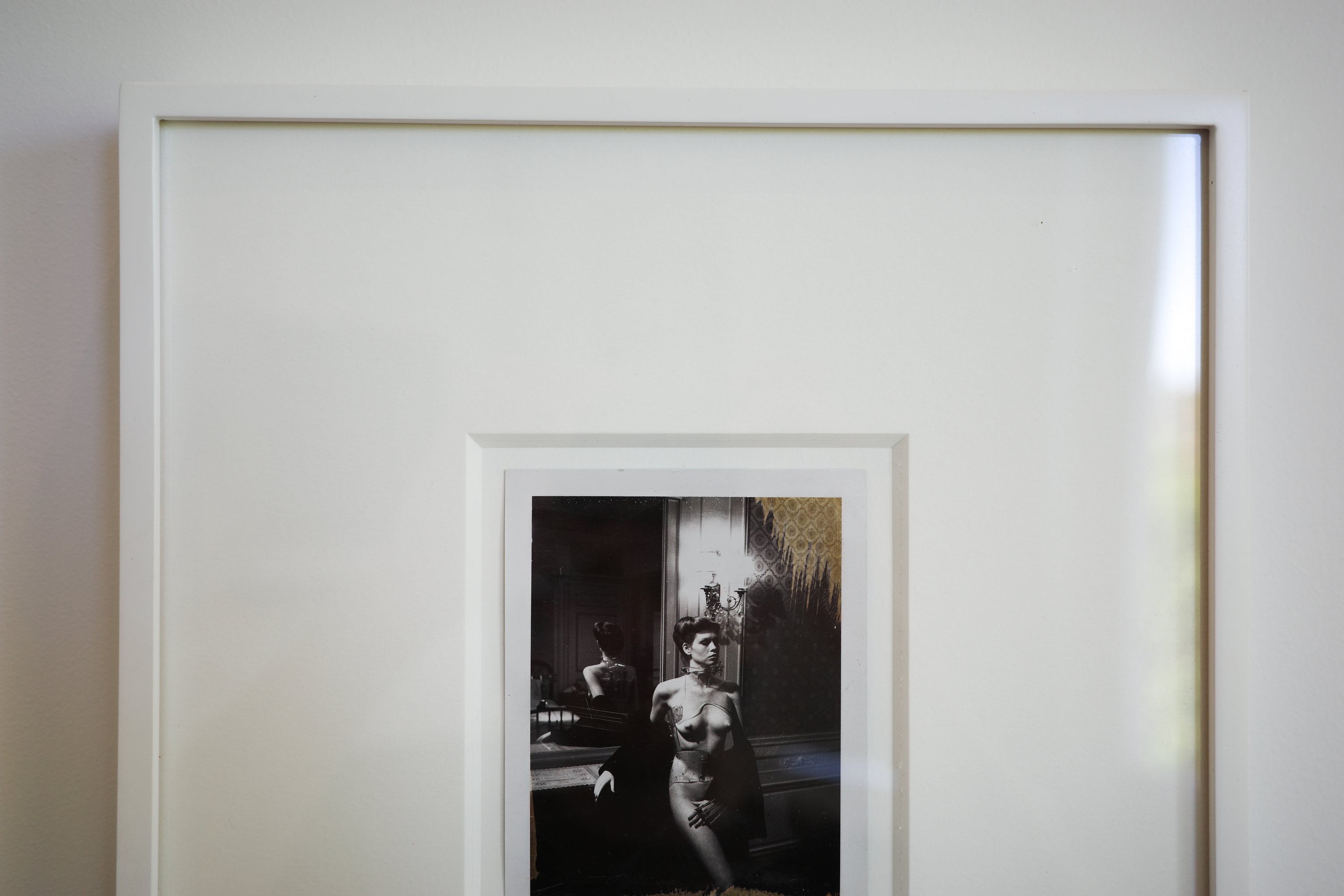 Jane Kirby, Paris, 1977 (Polaroid Print): Helmut Newton