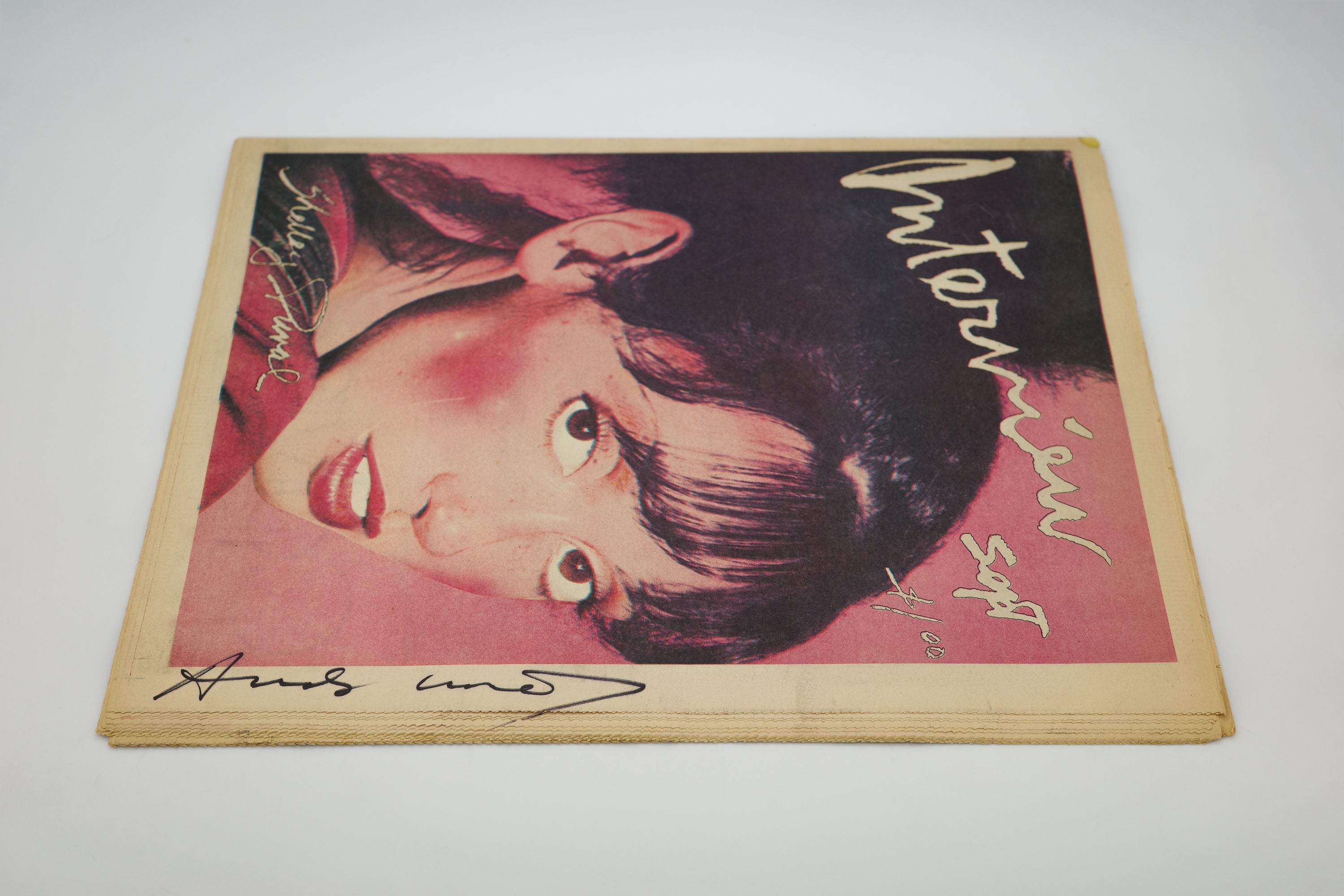 Andy Warhol – (Interview Magazine, Vol. VII #9, Signed by Warhol) 1977