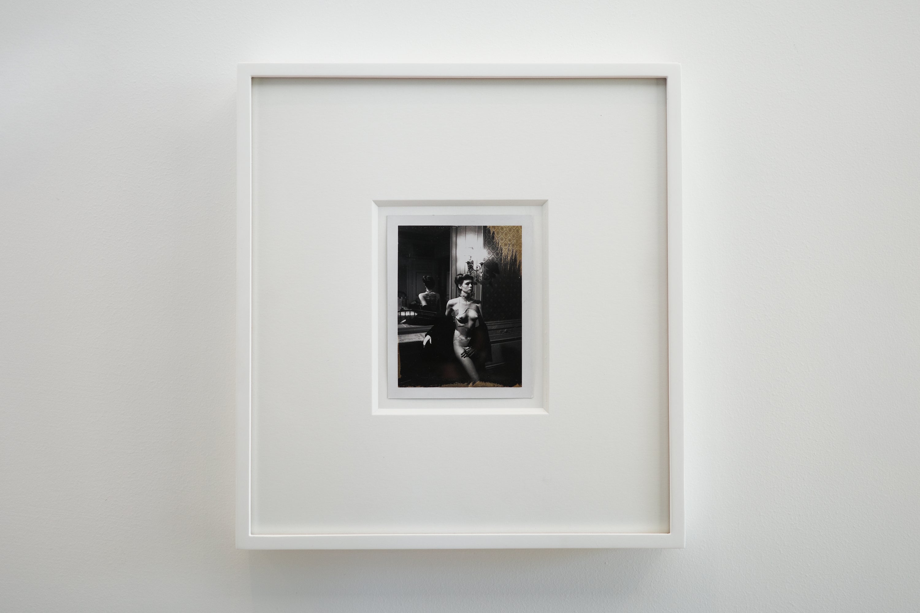 Jane Kirby, Paris, 1977 (Polaroid Print): Helmut Newton