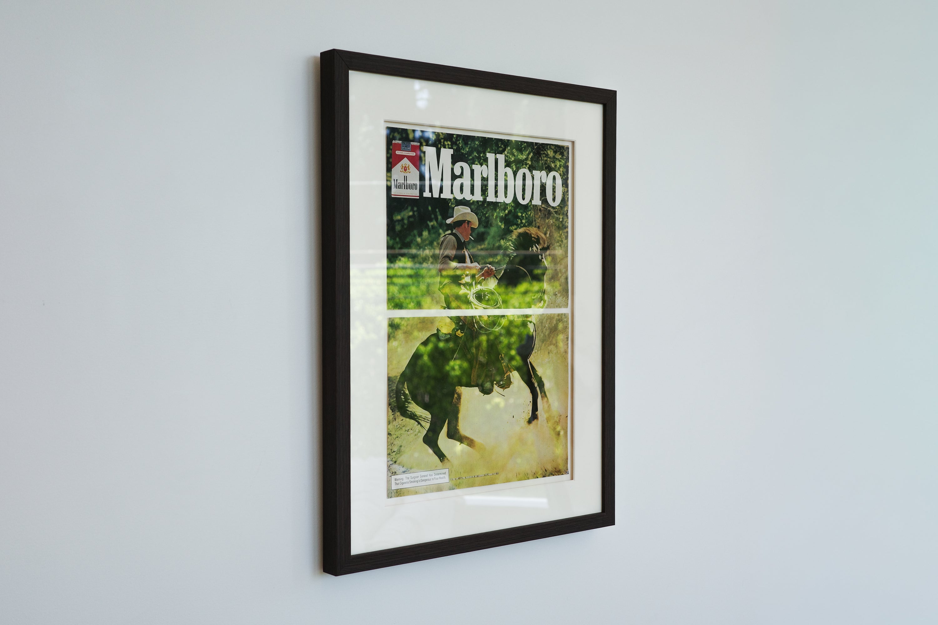 Marlboro, 1973 - Framed Advertisement