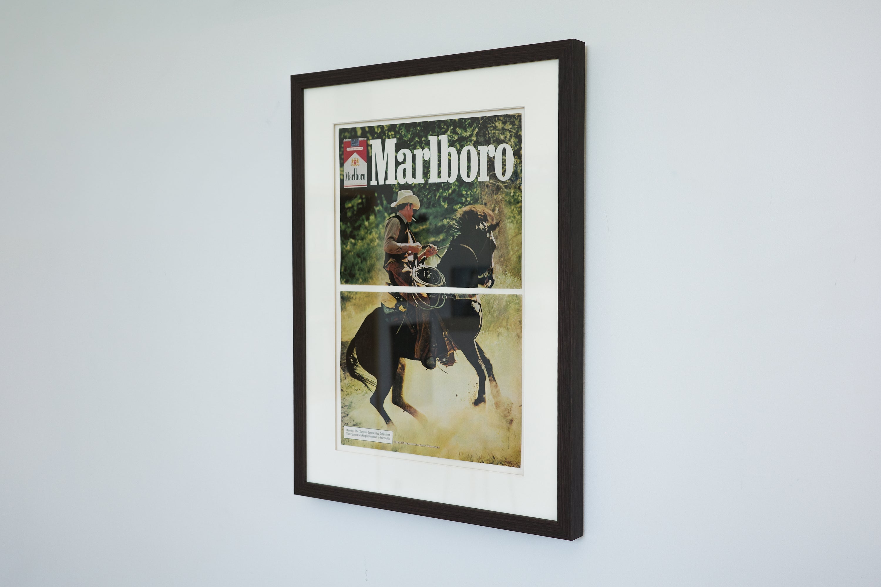 Marlboro, 1973 - Framed Advertisement